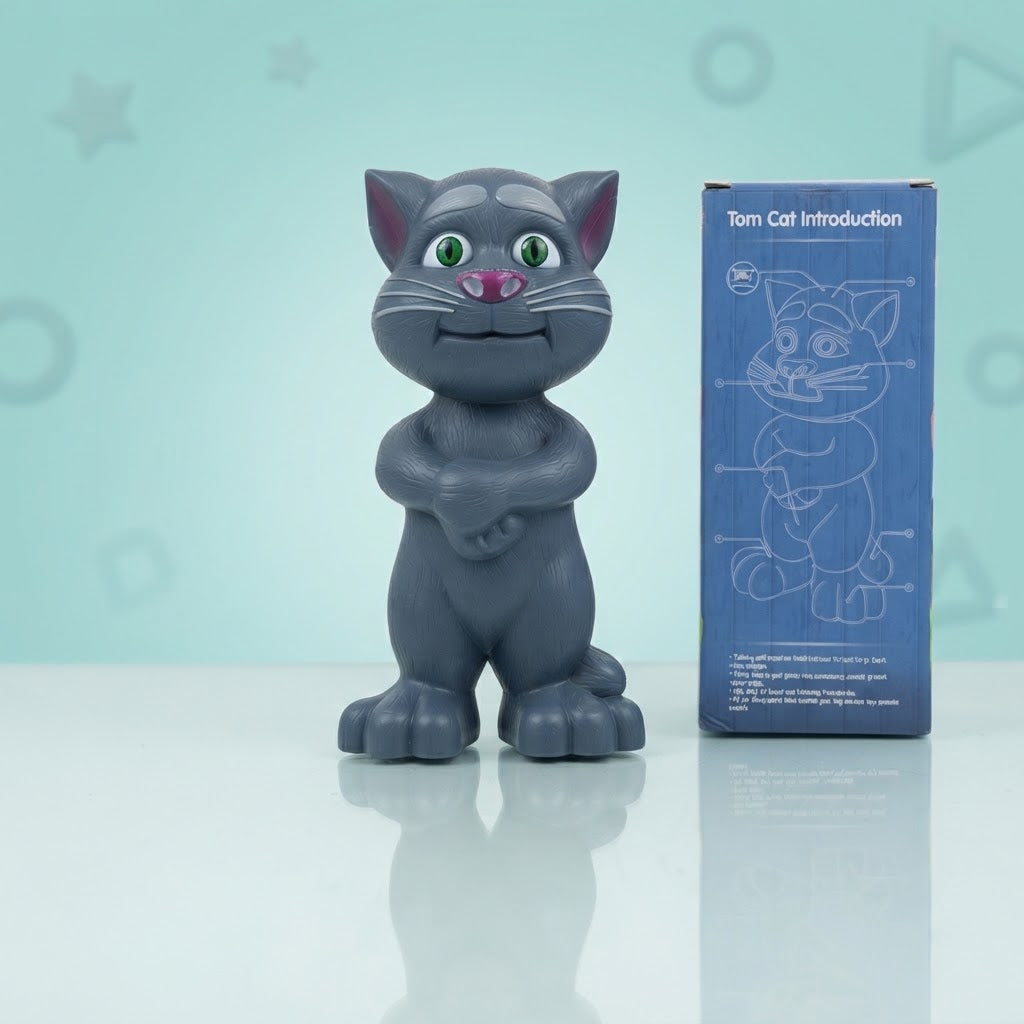 Talking Tom Cat Toy with Touch Sensors, Music & Voice Repeat