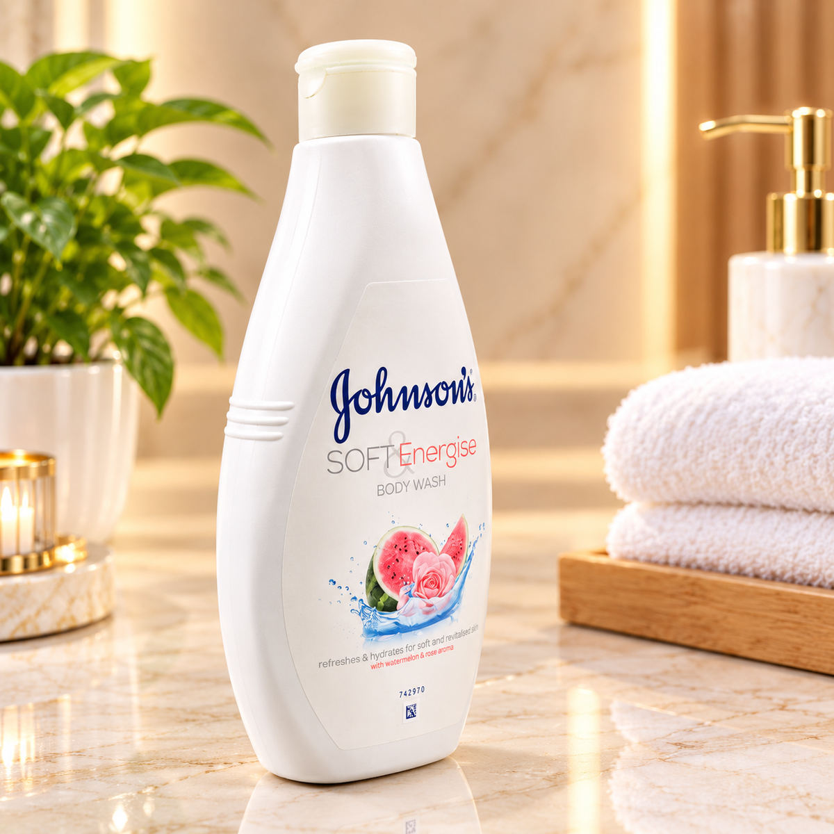 Johnson's Soft & Energise Body Wash ( 400 ML )