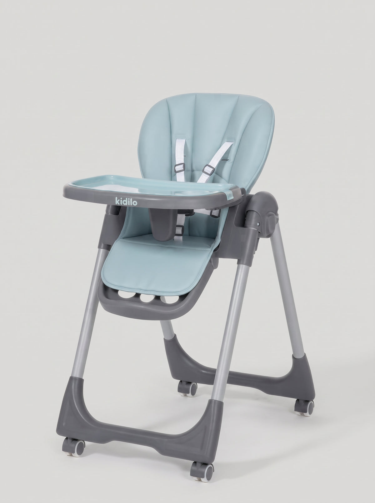 Kidilo Light Blue Baby High Chair