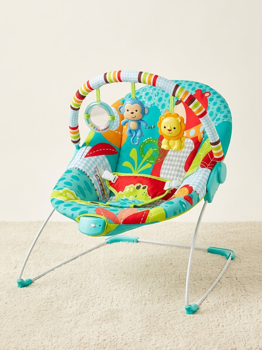 Jungle-Themed Baby Bouncer