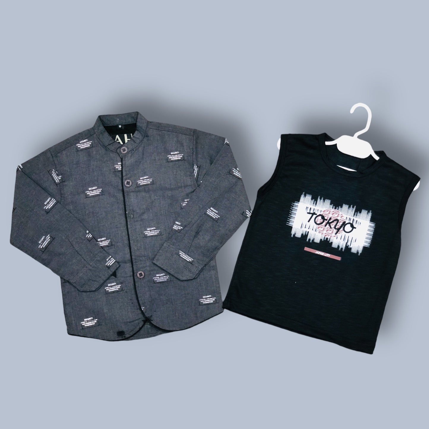 Coat Style Shirt | 4-15 Year