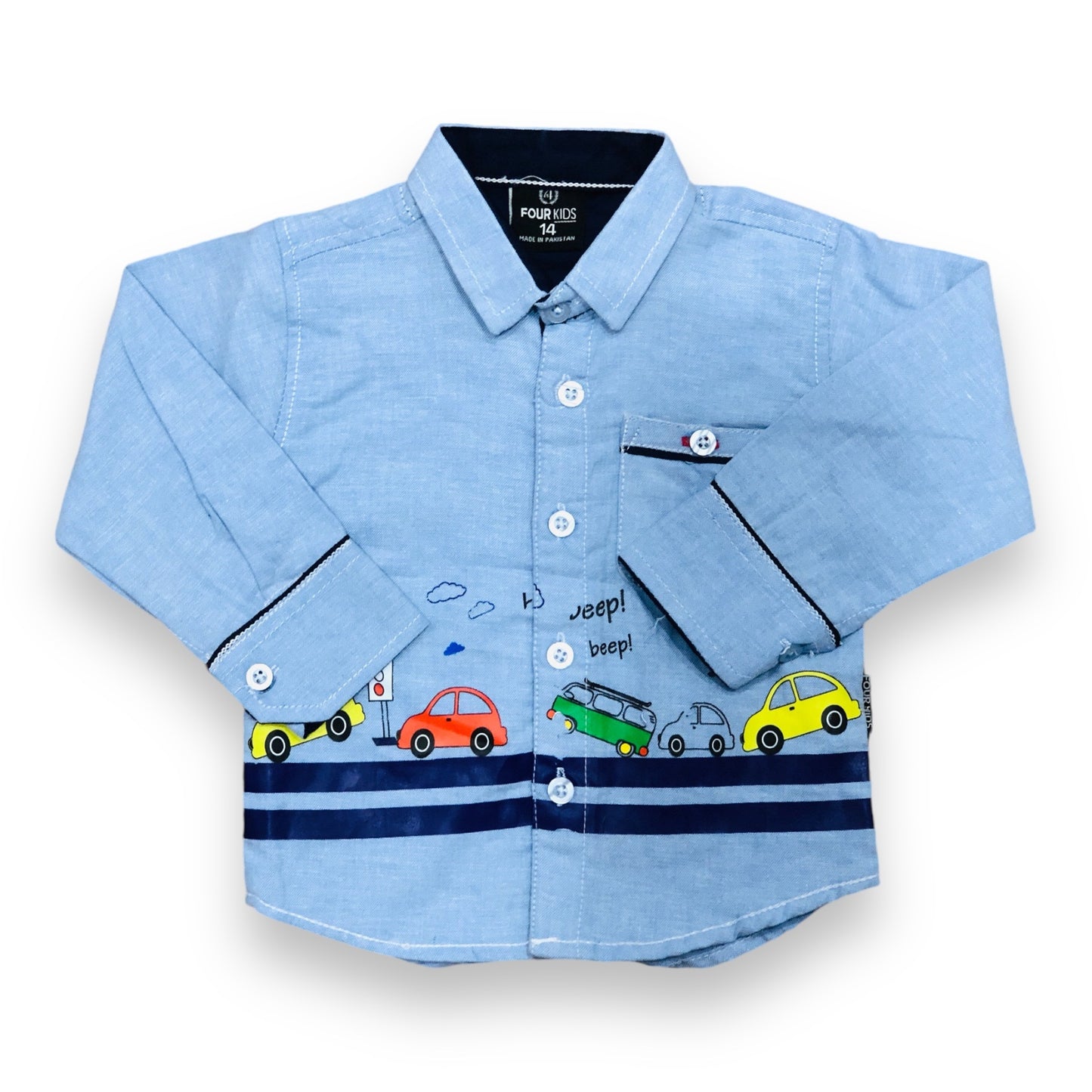 TwinStyle Full Sleeve Shirt | 1-4 Years