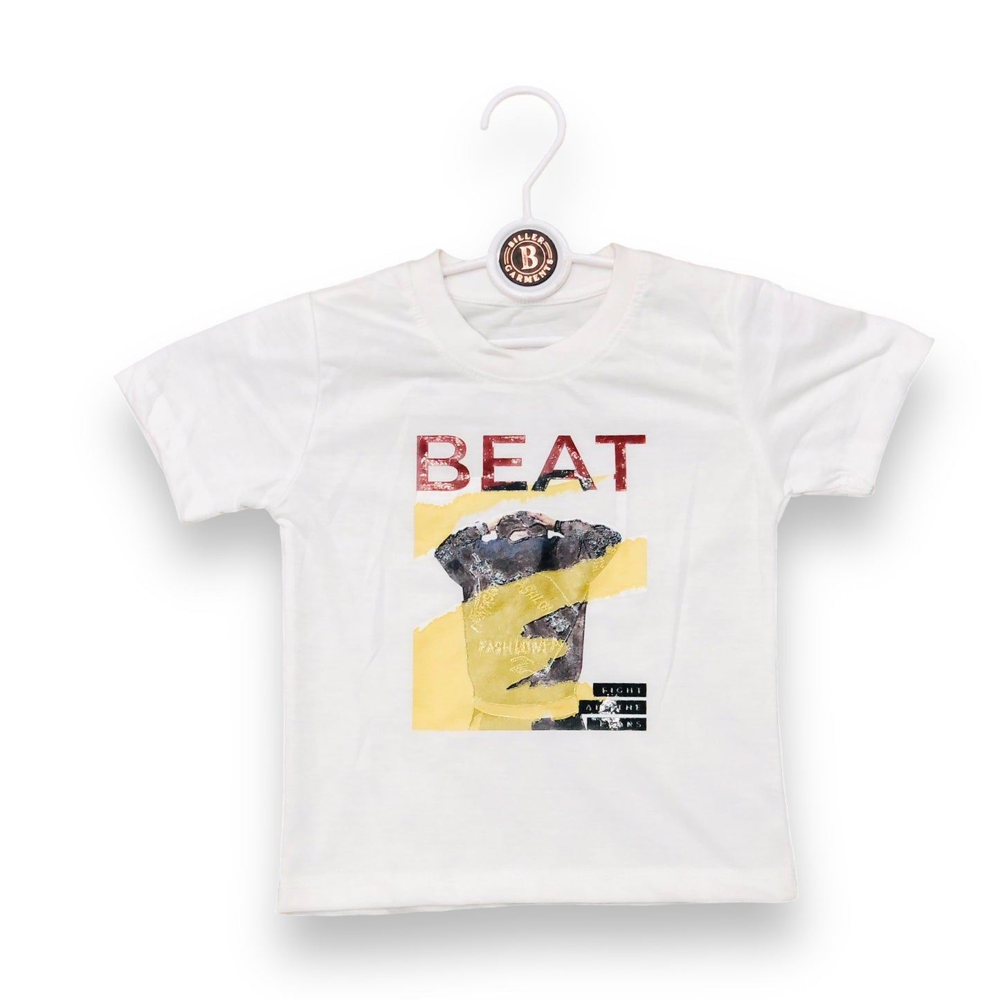 Boy's Black DoubleLayer Shirt | 4-8 Years
