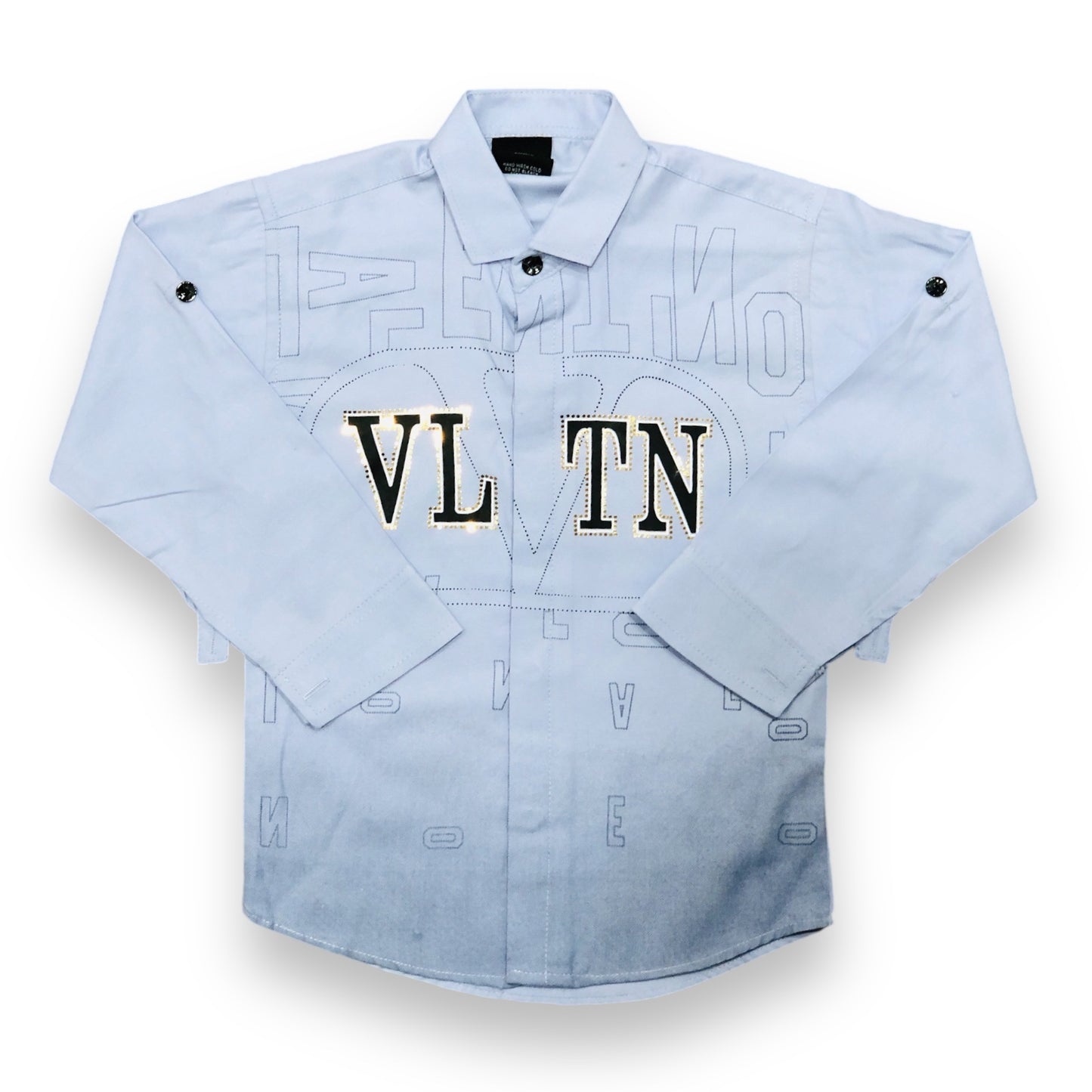 Sky Blue Double Shirt | 4-8 Years