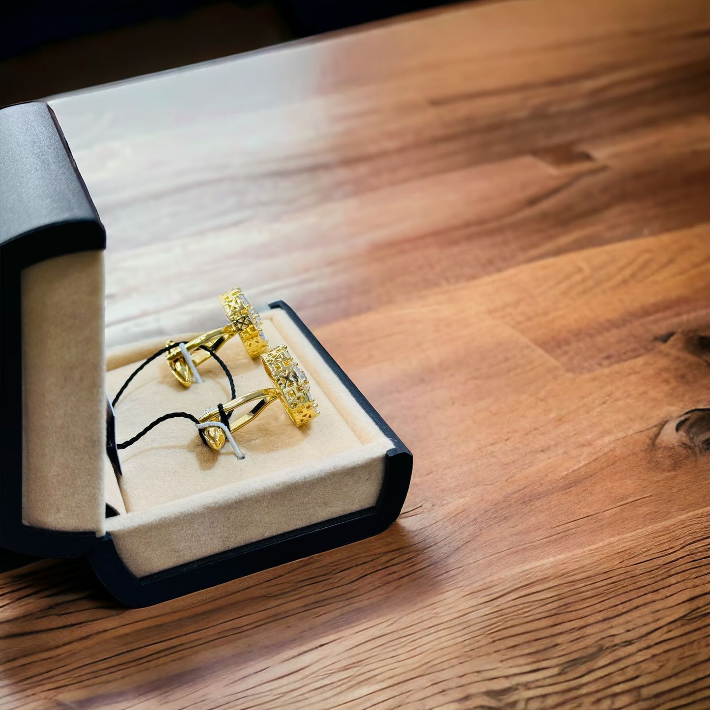 Golden Men's Cufflink