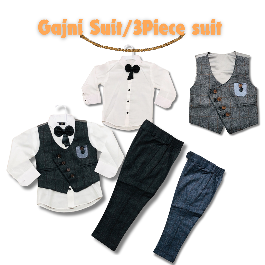 Three Piece/Gajni Suit