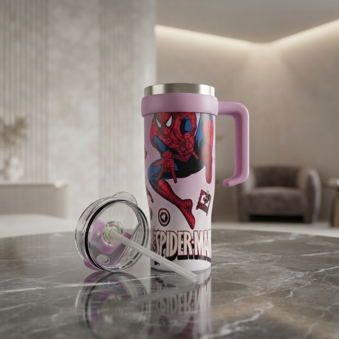Spider-Man Print Travel Mug