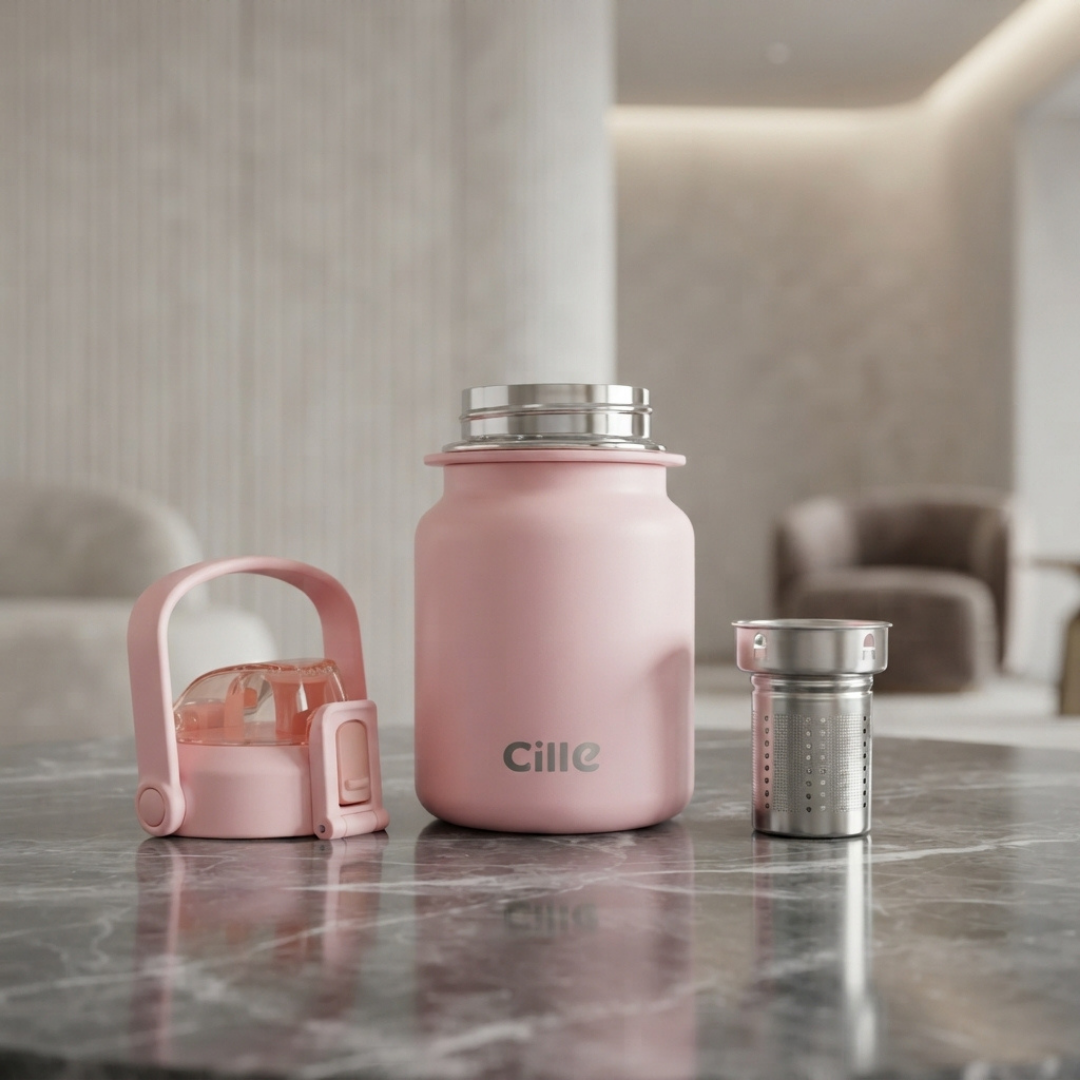 Pink Water Bottle