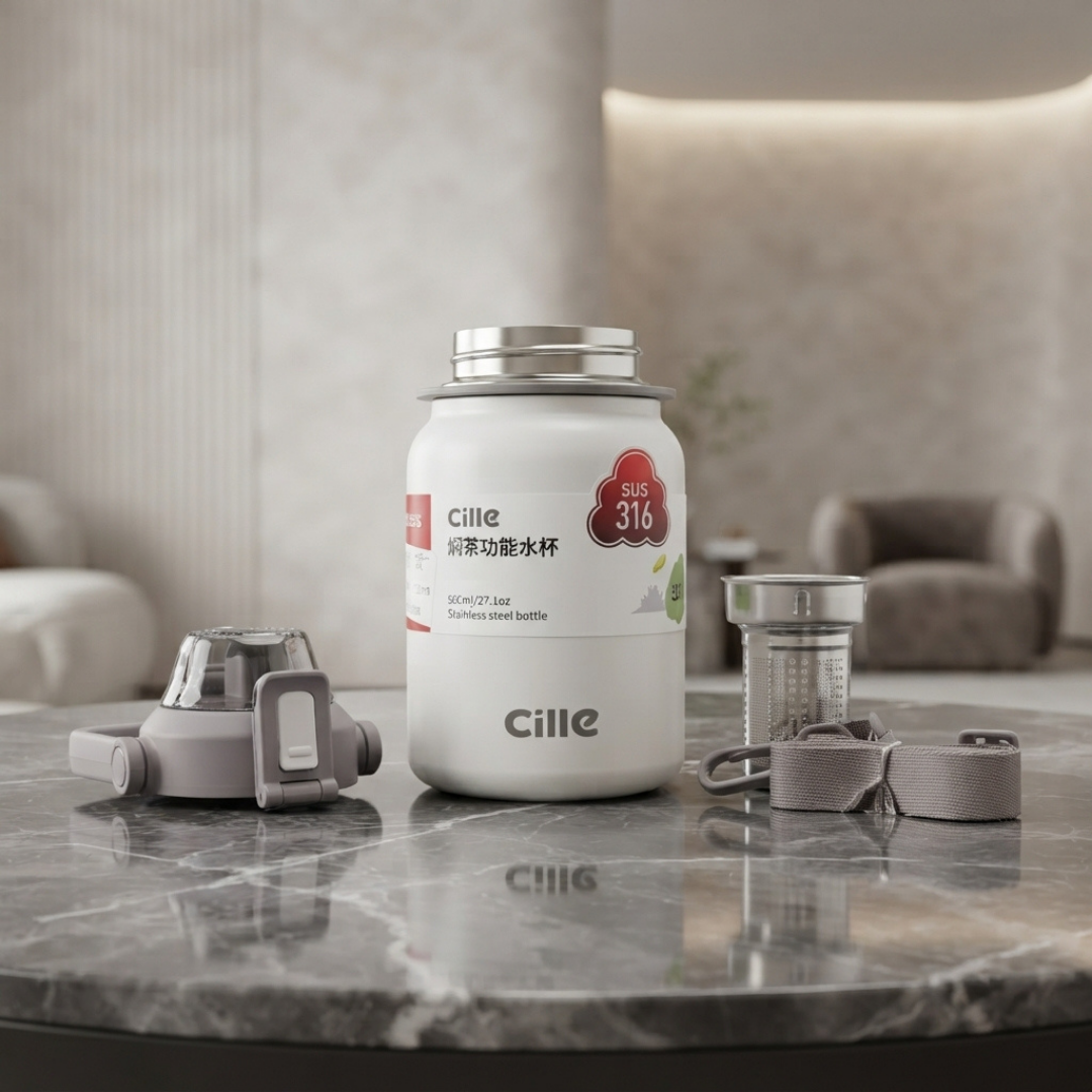 Stainless Steel Sport Water Bottle