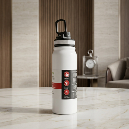Sports Water Bottle with Carry Handle