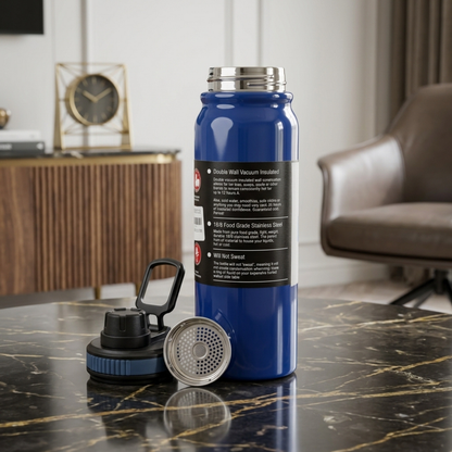 Premium Vacuum Insulated Stainless Steel Water Bottle
