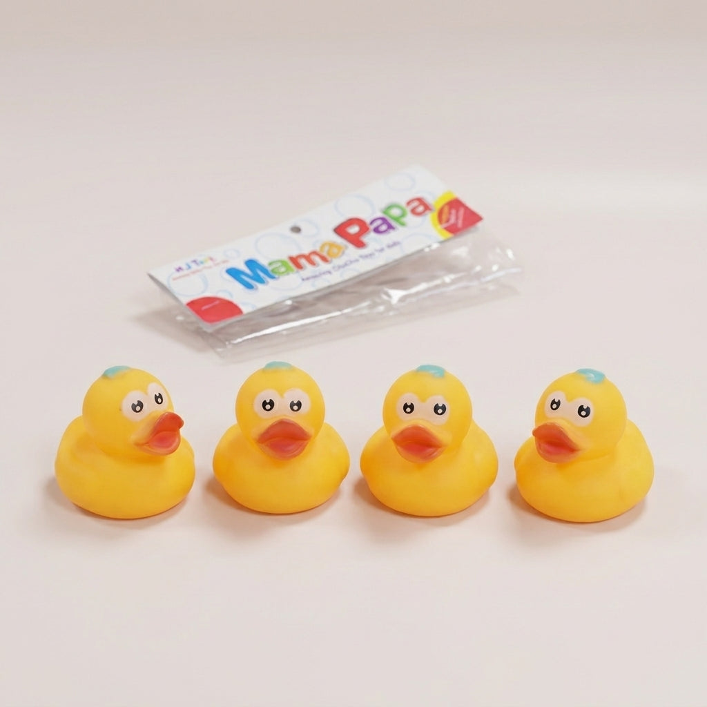 Cute Duck Family Bath Toy Set