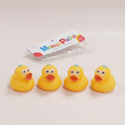 Cute Duck Family Bath Toy Set