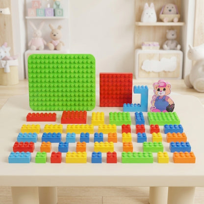 Kids Building Blocks Set – 34+ Pieces