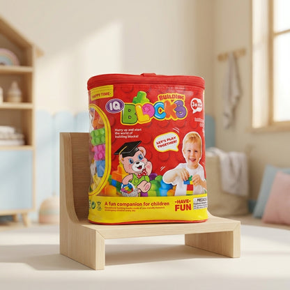 Kids Building Blocks Set – 34+ Pieces
