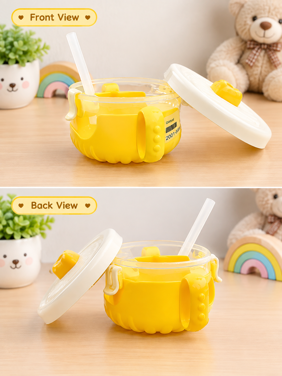 Baby Bowl with Lid and Spoon