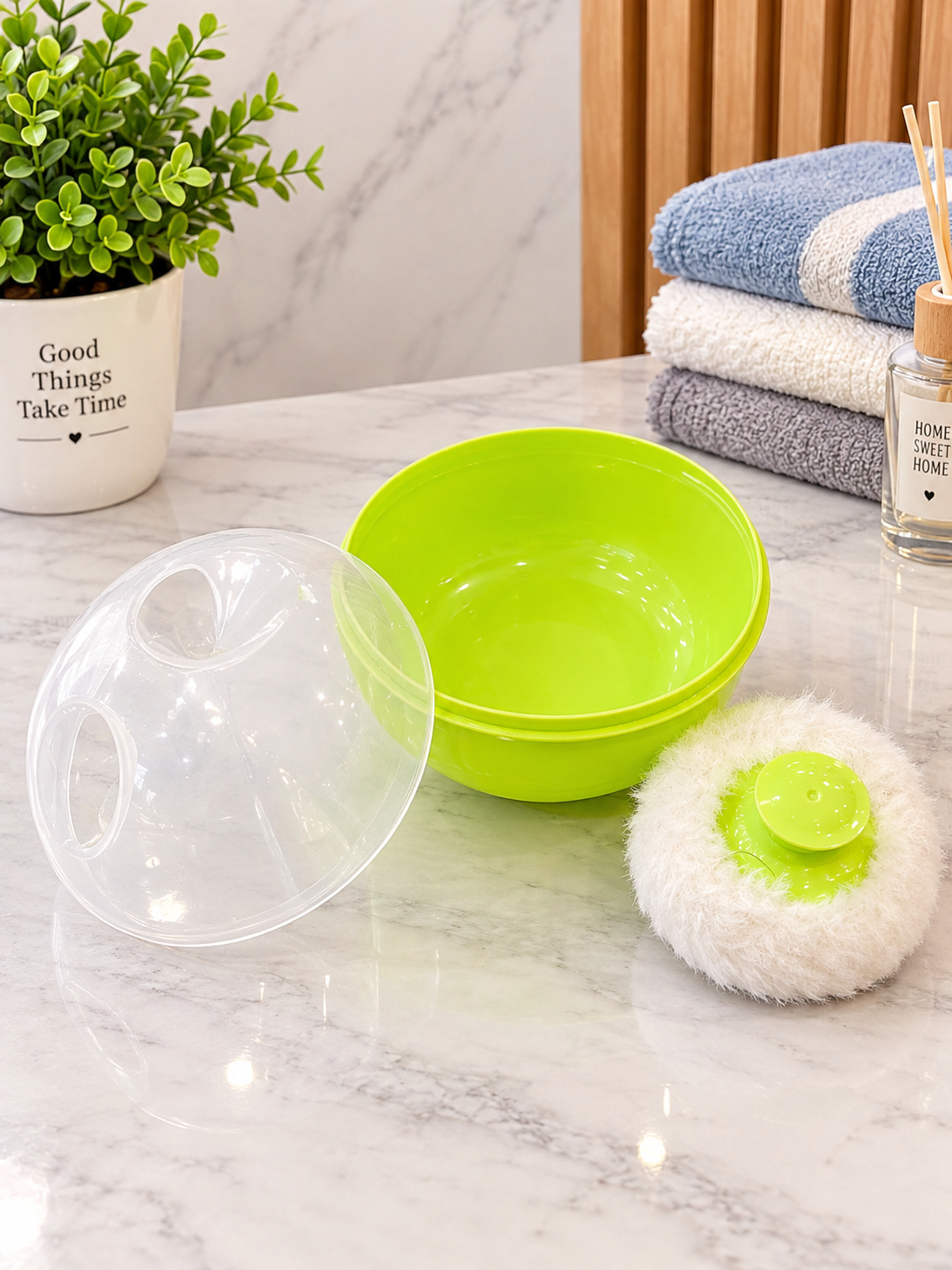 Baby Powder Puff Case with Soft Puff