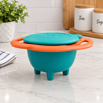 Storage Bowl with Handles Description: