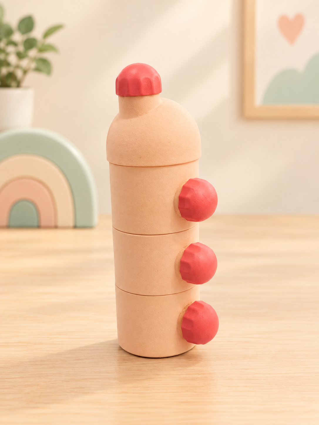 Stackable Snack and Formula Container