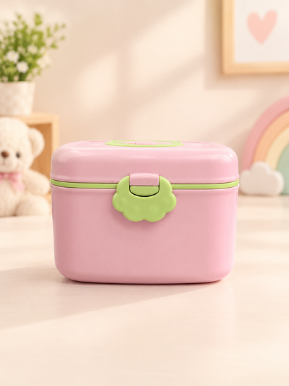 Storage Box with Flower Clasp