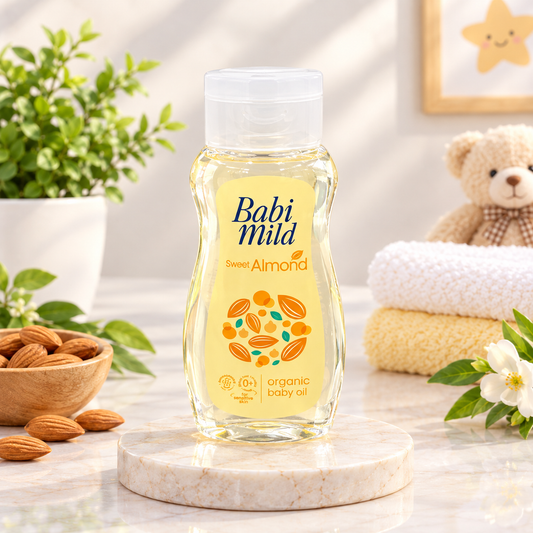 Babi Mild Sweet Almond Organic Baby Oil
