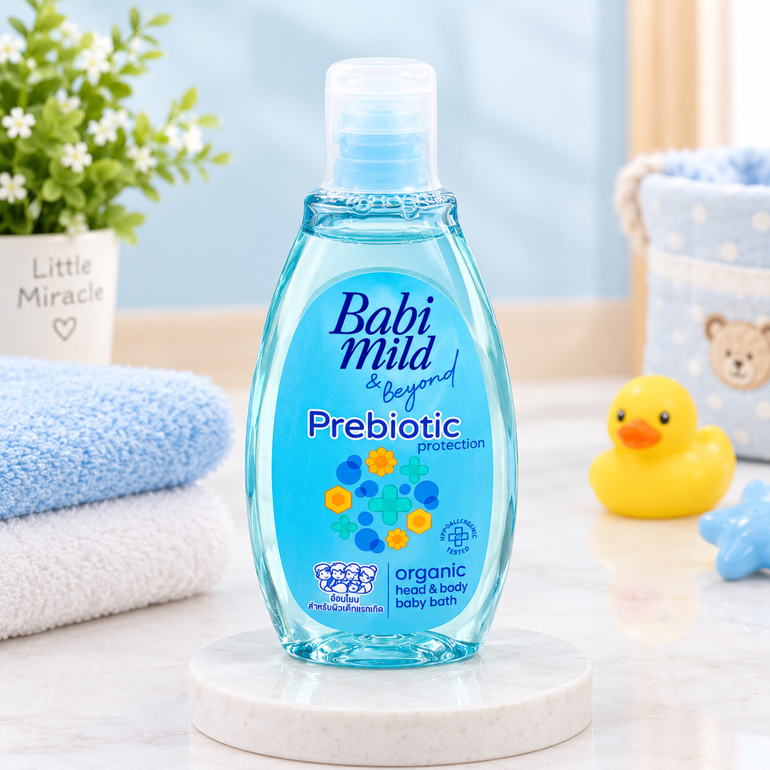 Babi Mild & Beyond Prebiotic Organic Baby Bath