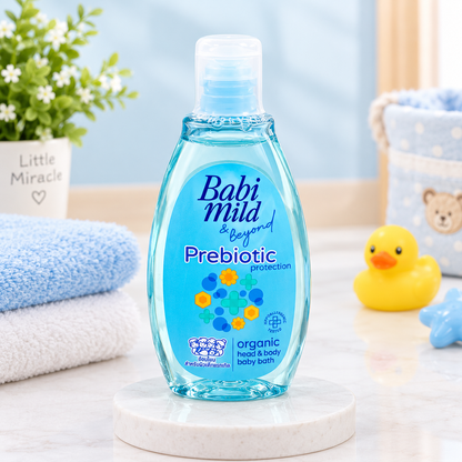 Babi Mild & Beyond Prebiotic Organic Baby Bath