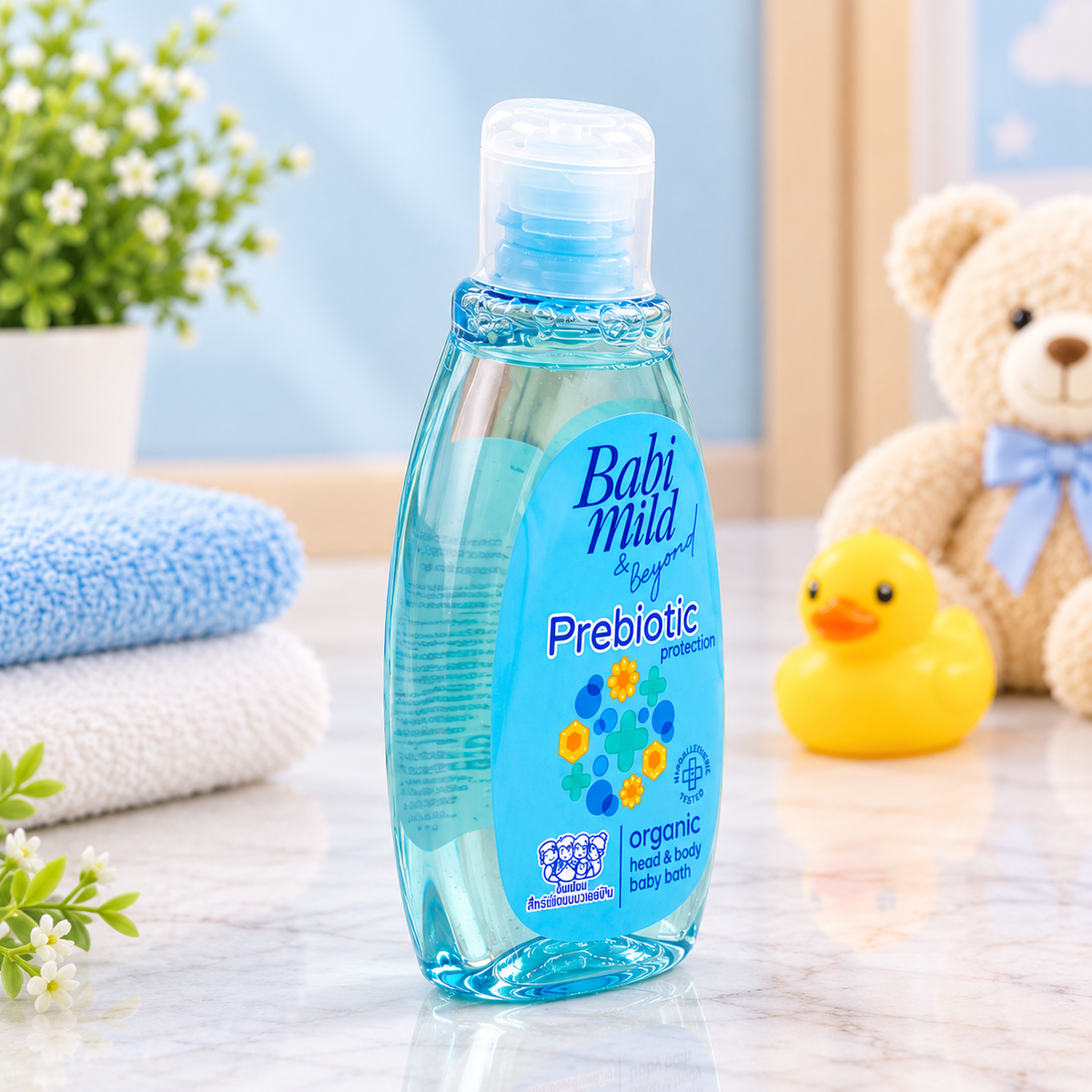 Babi Mild & Beyond Prebiotic Organic Baby Bath