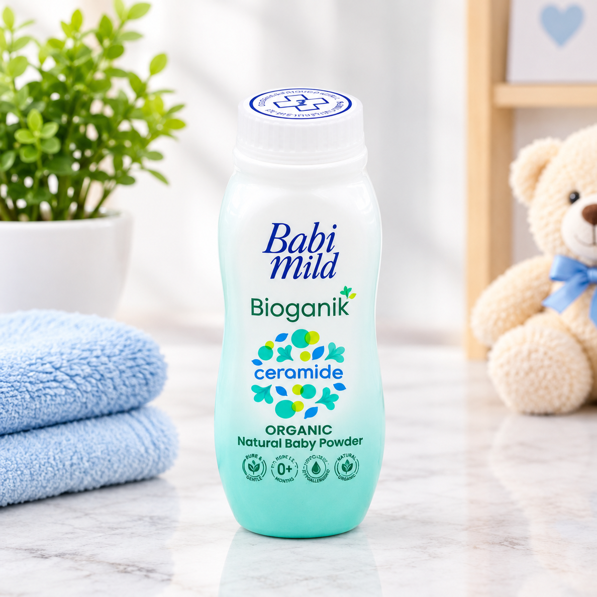 Babi Mild Bioganik Ceramide Baby Powder