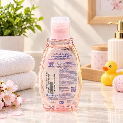Babi Mild White Sakura Baby Bath