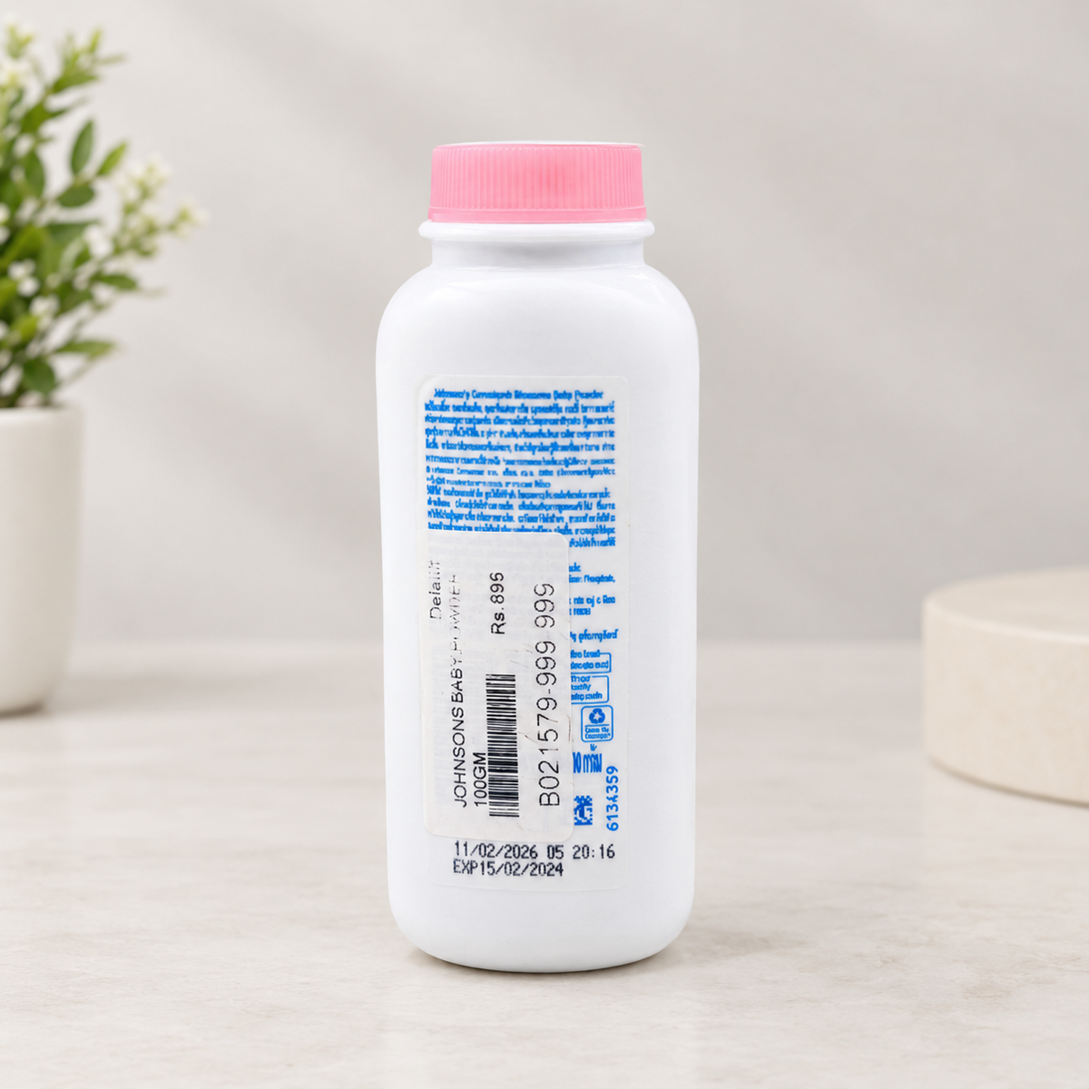 Johnson's Cornstarch Blossoms Baby Powder (100 g)