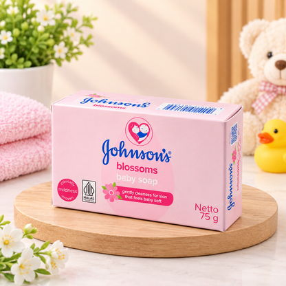 Johnson's Blossoms Baby Soap (75 g)