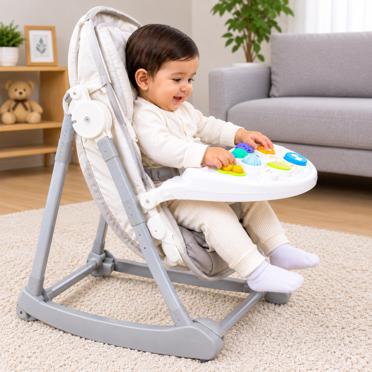 Premium Baby Musical Activity Feeding Chair