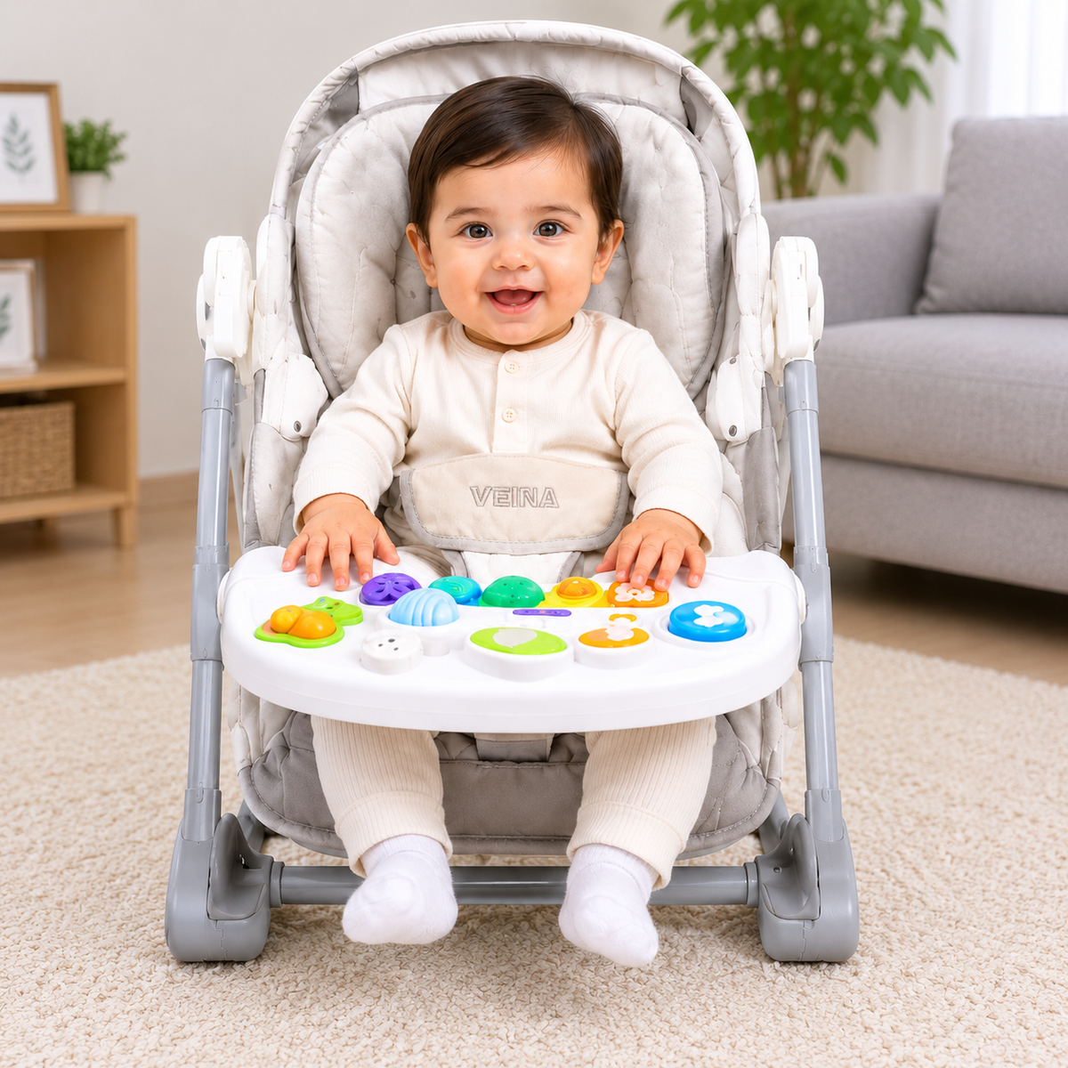 Premium Baby Musical Activity Feeding Chair