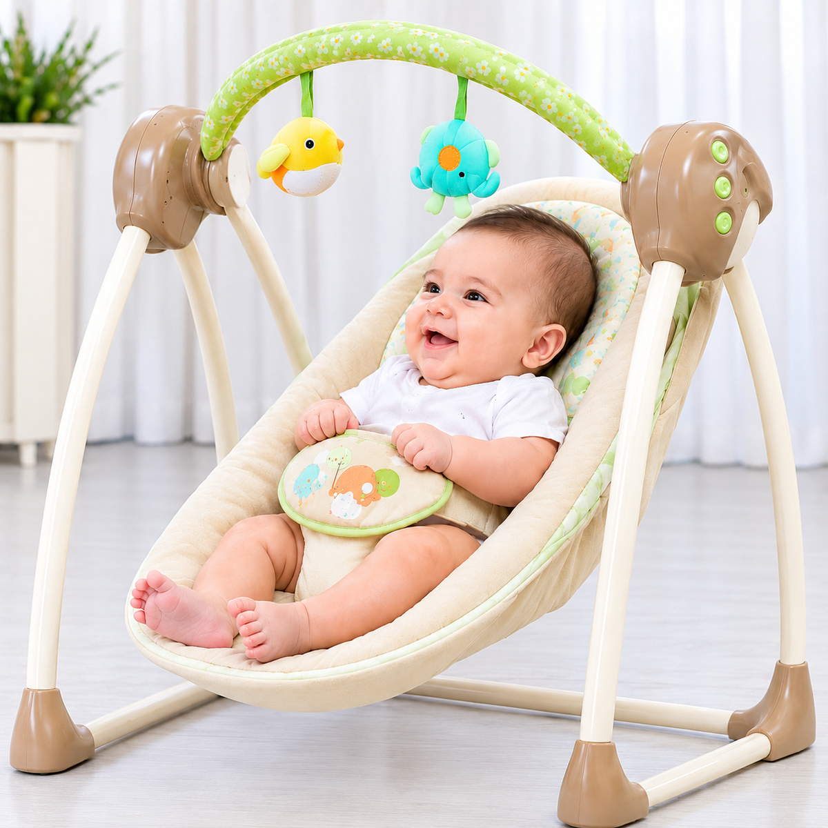 Baby Musical Bouncer Swing Chair Subhan Mall