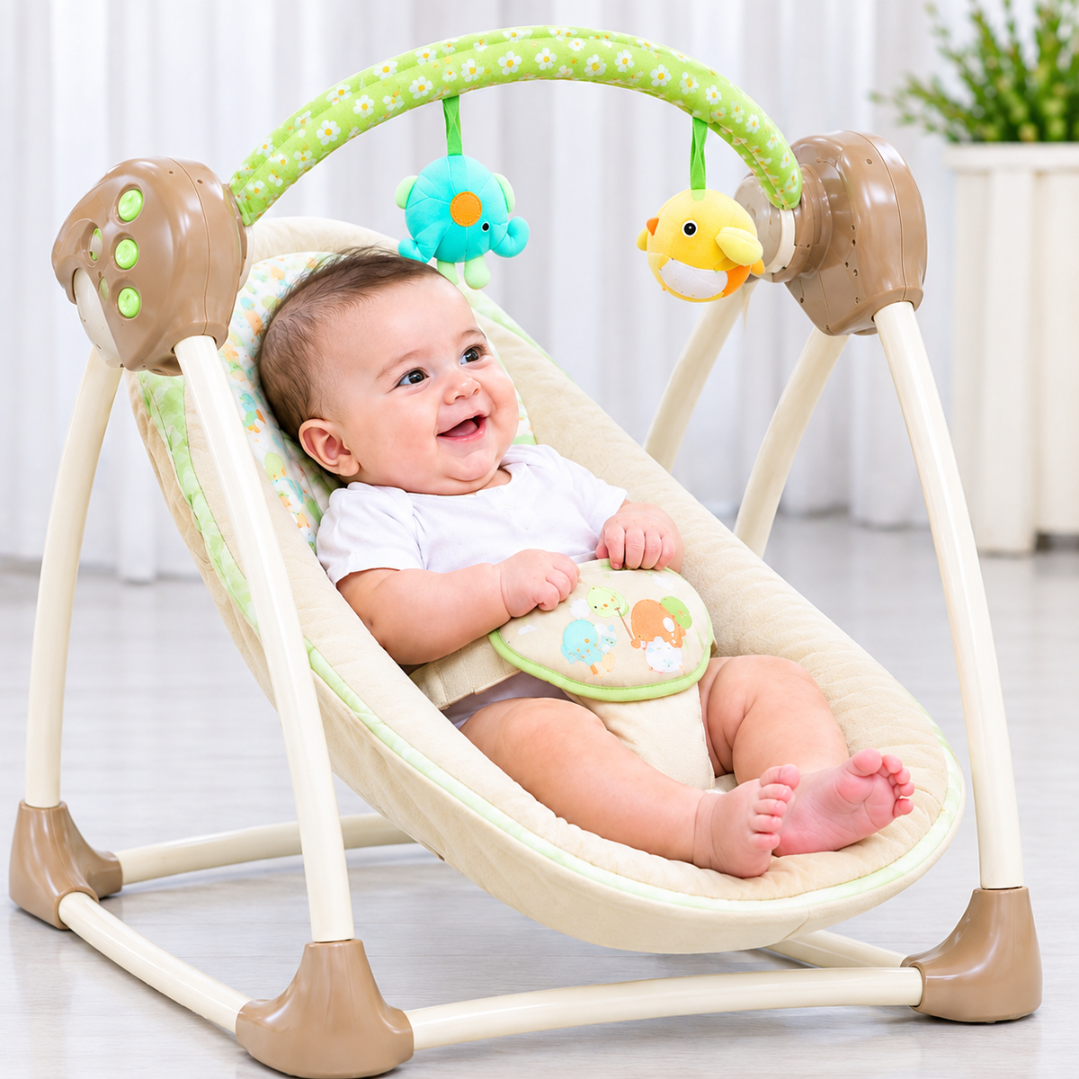 Baby Musical Bouncer Swing Chair Subhan Mall