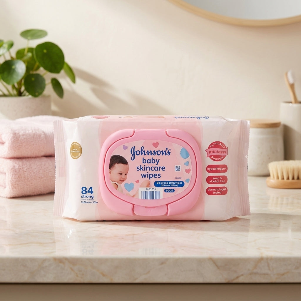 Johnson’s Baby Skin Care Wipes