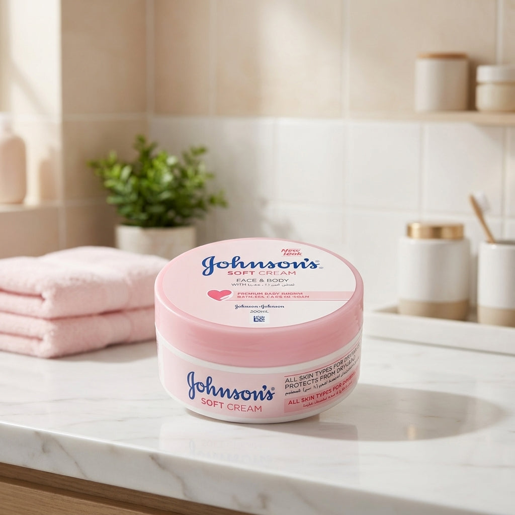 Johnson’s Soft Cream Face & Body 200ml