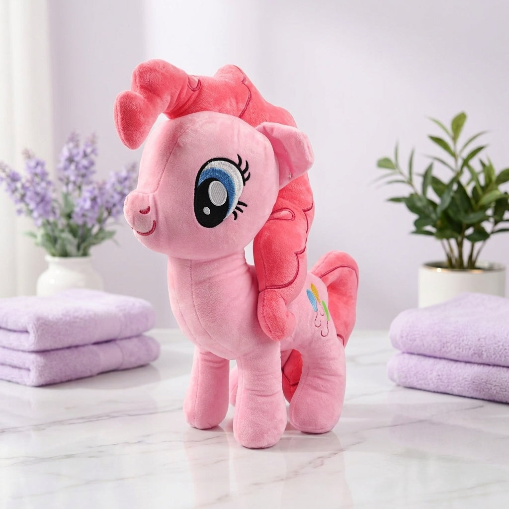 Cute Pink Pony Plush Toy