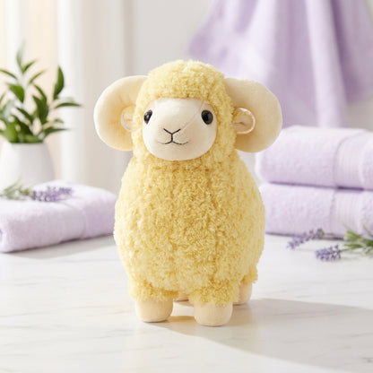 Cute Yellow Sheep Plush Toy