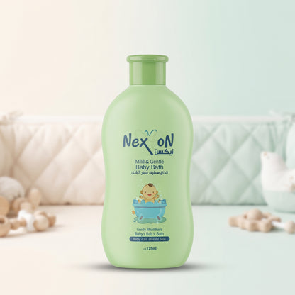 Nexton Mild & Gentle Baby Bath – 125ml