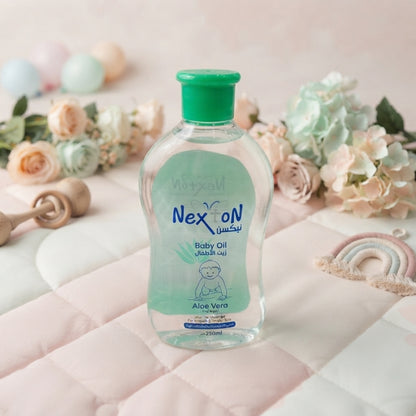 Nexton Baby Oil with Aloe Vera – 250ml