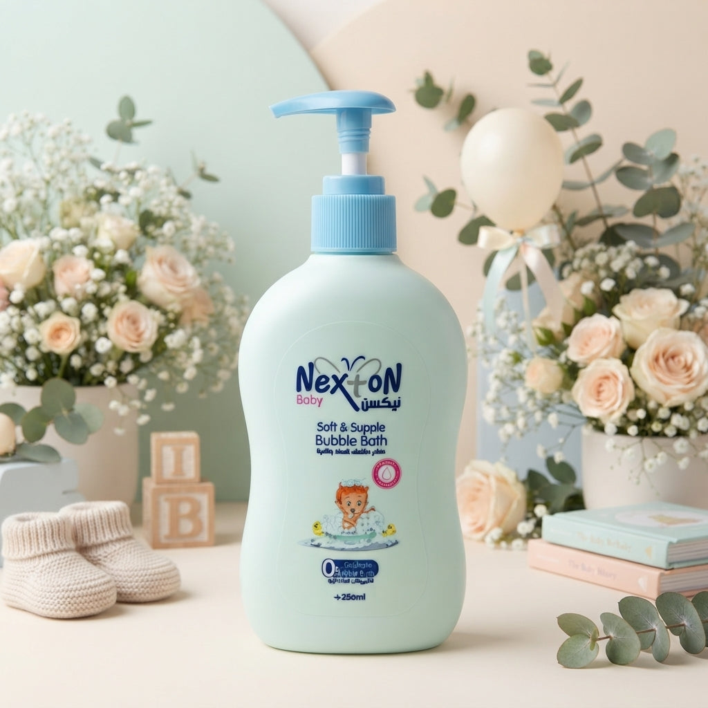 Nexton Baby Soft & Supple Bubble Bath – 250ml