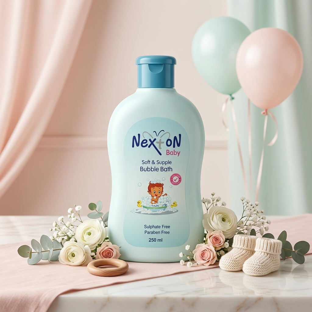 Nexton Baby Soft & Supple Bubble Bath – 250ml