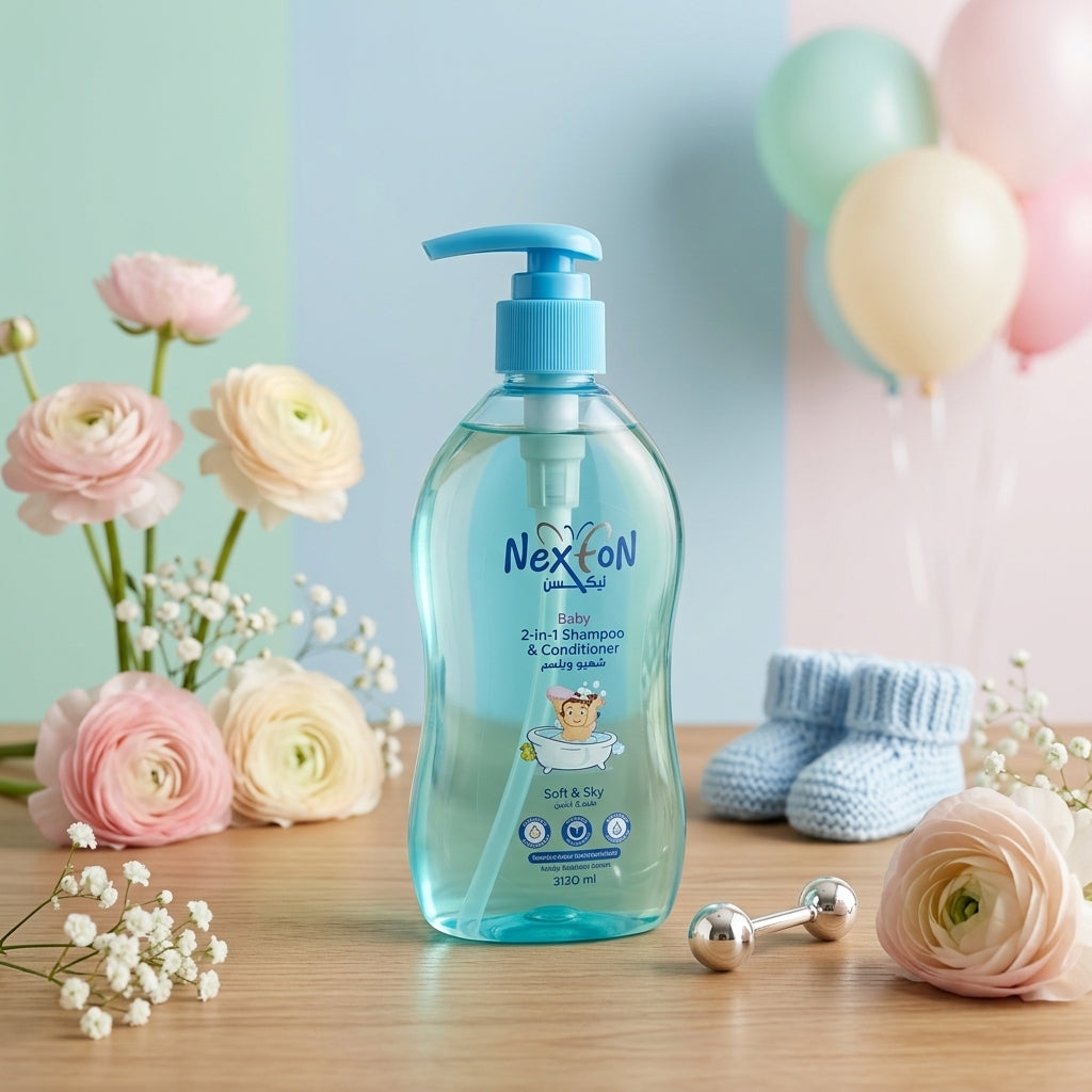 Nexton Baby 2-in-1 Shampoo & Conditioner – 250ml