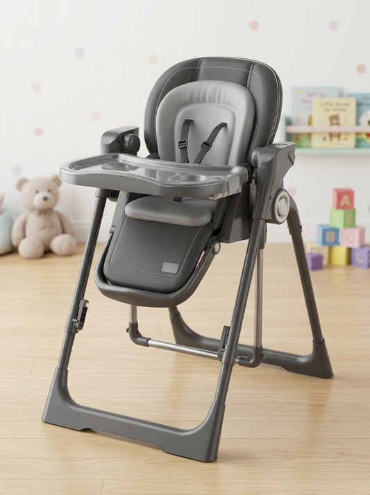 Baby High Chair with Dual-Tone