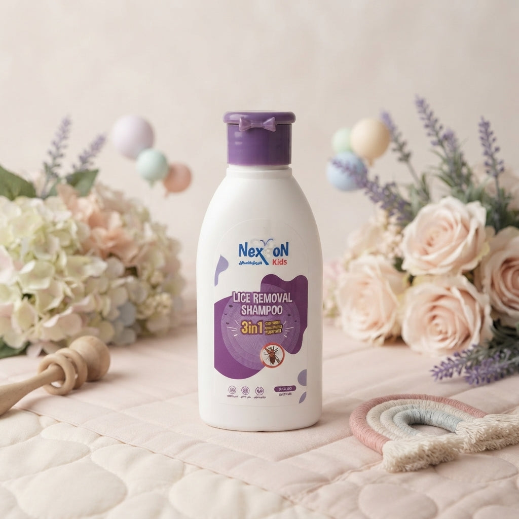 Nexton Kids Lice Removal 3-in-1 Shampoo