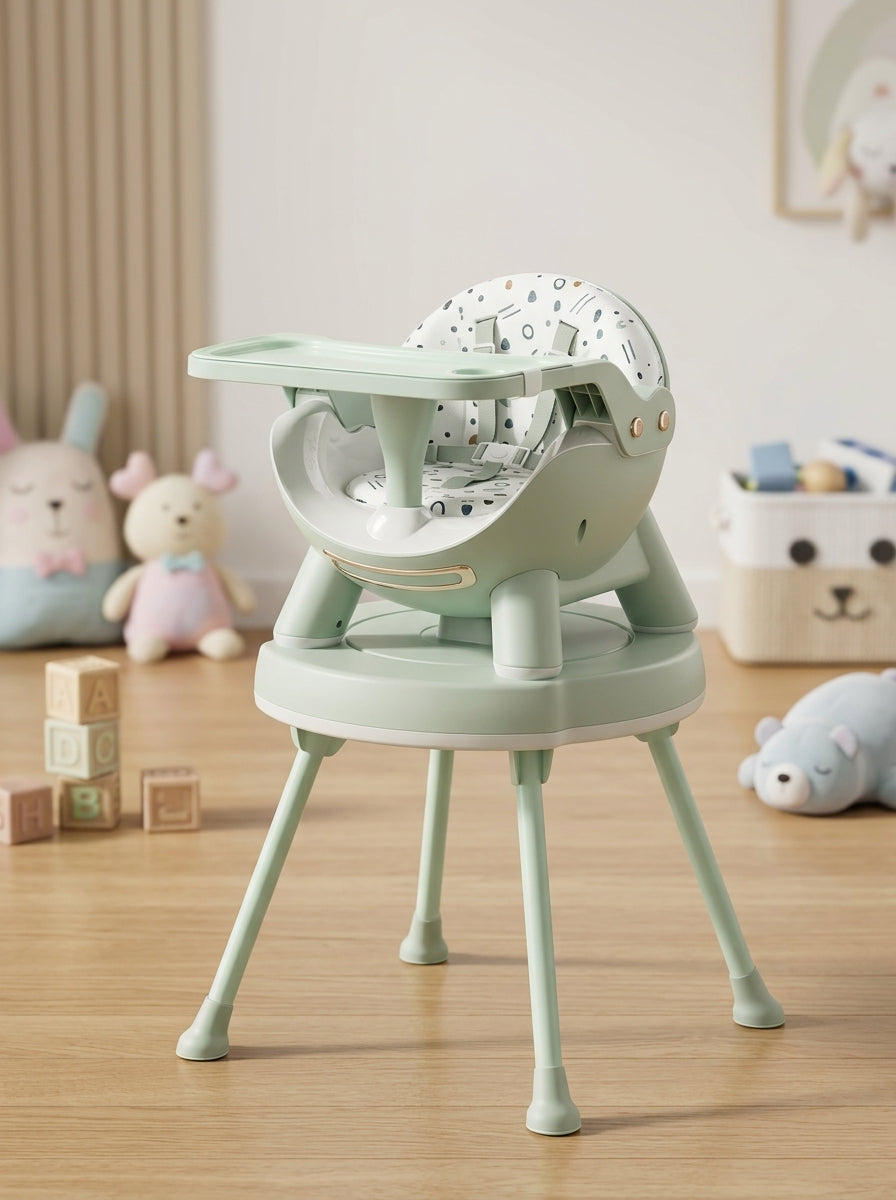 Convertible 2-in-1 Baby High Chair