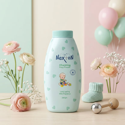 Nexton Charming Baby Powder – 200gm