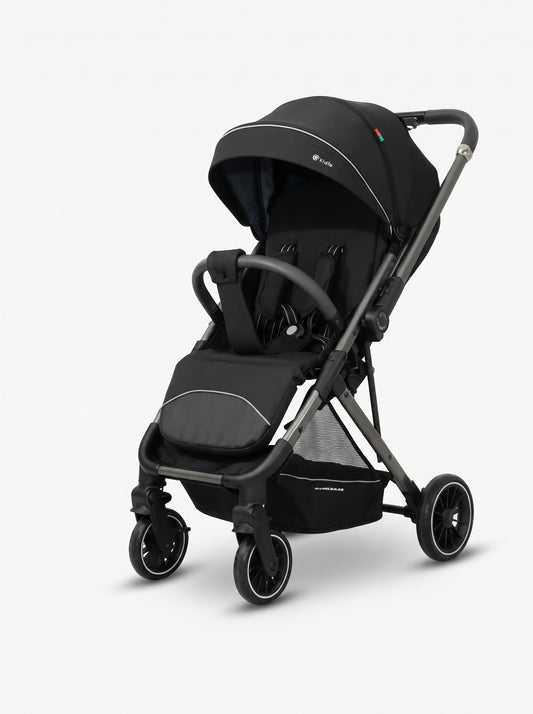 Sleek All-Black Baby Stroller